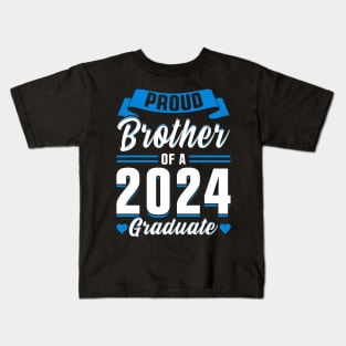 Proud Brother of a 2024 Graduate Kids T-Shirt